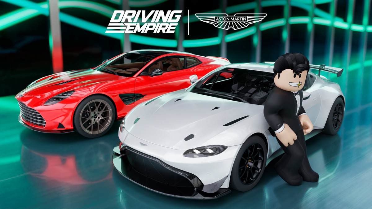 Drive the British Legend: Aston Martin Joins Driving Empire on Roblox