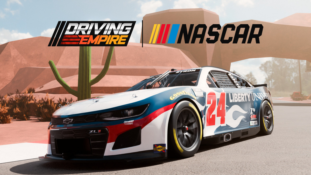 Feel the thrill of NASCAR Championship Weekend at Phoenix — now in Driving Empire on Roblox