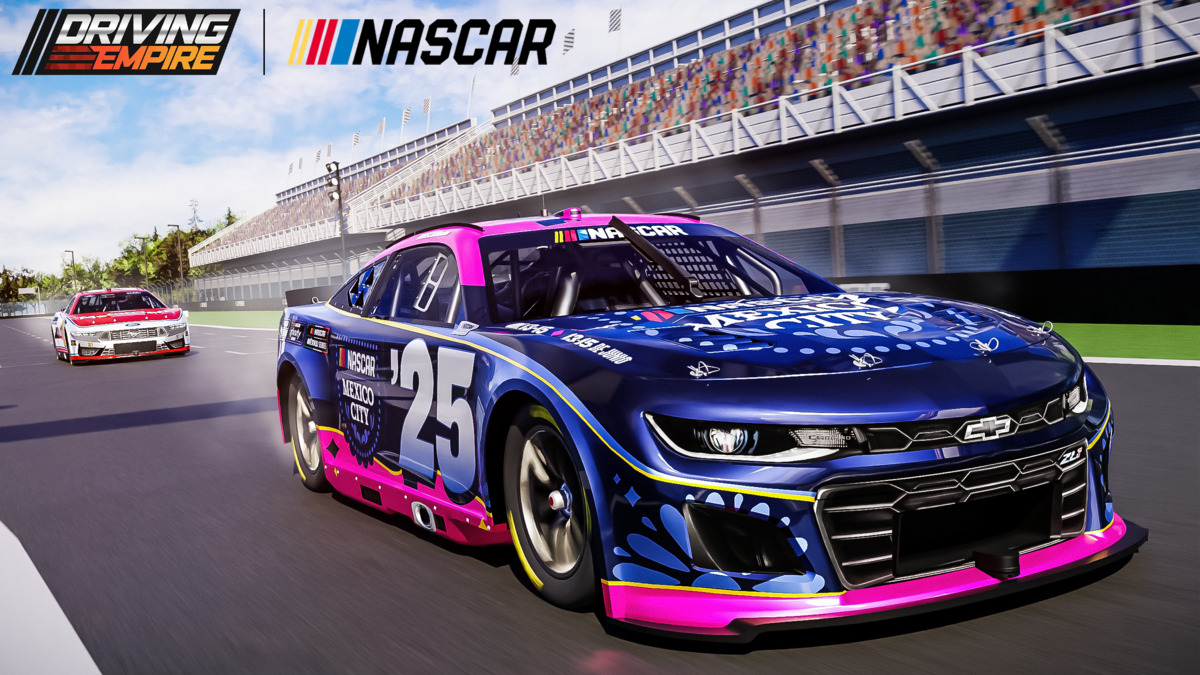 NASCAR brings Mexico City to Driving Empire!