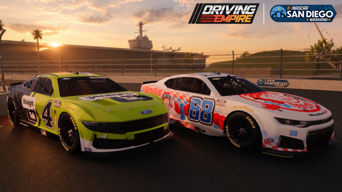 NASCAR San Diego Race Weekend comes to Driving Empire