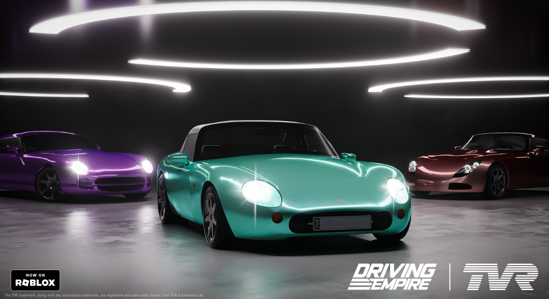 TVR Classics Rev Up in Driving Empire